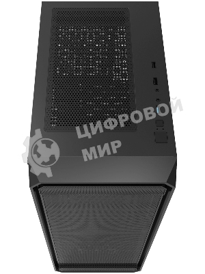 Компьютерный корпус Bloody BD-CC114 черный без БП ATX 8x120мм 1xUSB 2.0 1xUSB 3.0 audio bott PSU