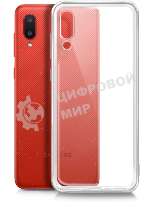 Чехол (клип-кейс) BoraSCO Silicone Case для Samsung Galaxy A02 прозрачный