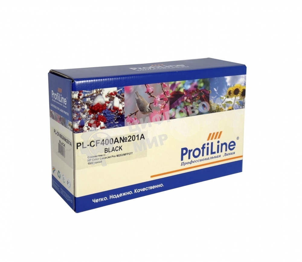 Картридж лазерный ProfiLine PL-CF400A №201A для принтеров HP Color LaserJet Pro M252/MFP277 1500 копий Black