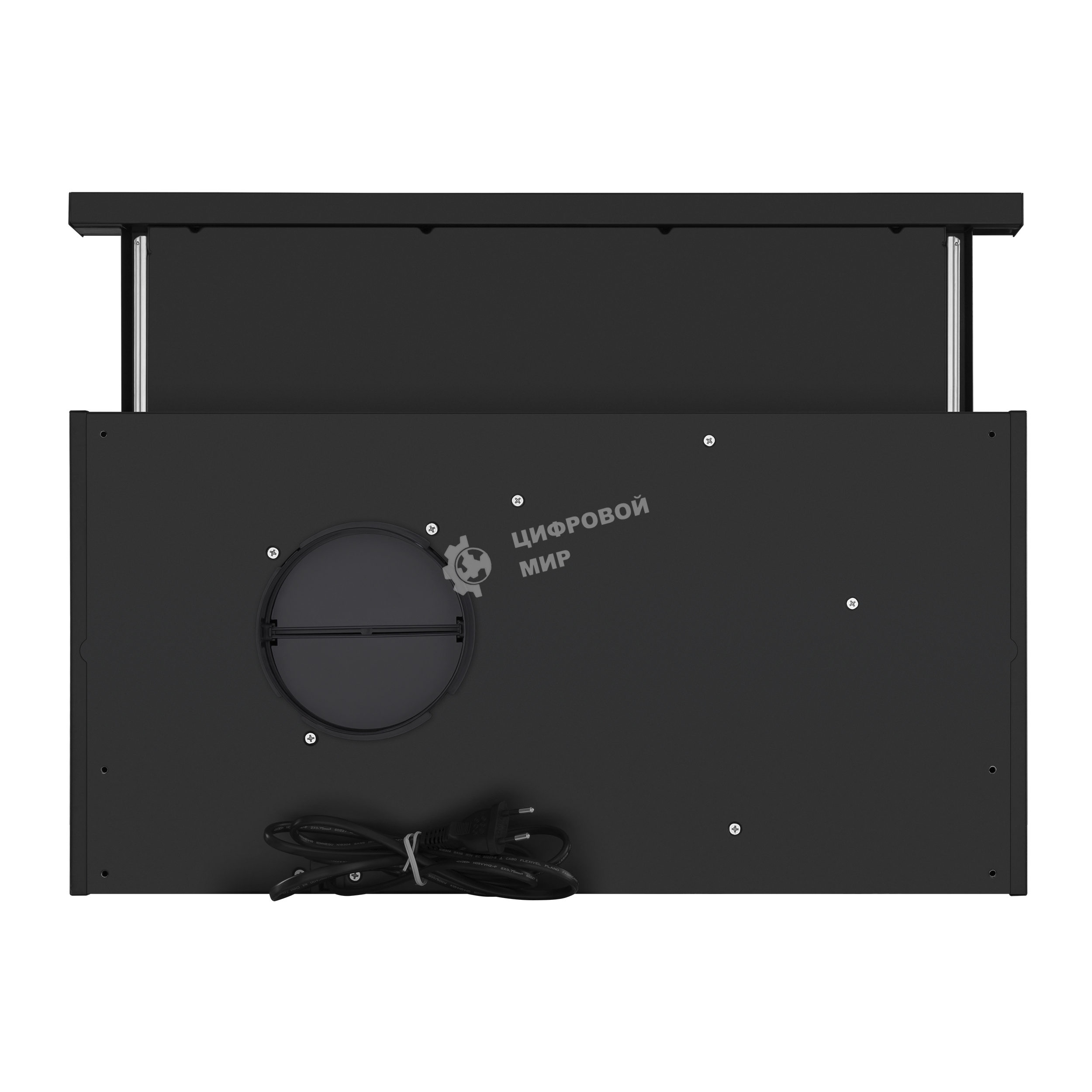 Вытяжка встраиваемая Maunfeld VS Light 50 черный, 50 см, 520 куб. м/ч, 56 дБ