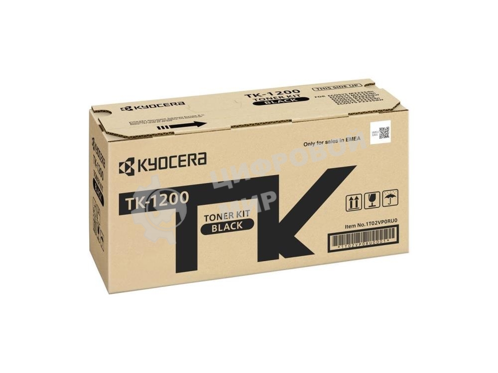 Картридж лазерный Kyocera TK-1200 (1702P18NLO/1T02VP0RU0) черный для P2335d/P2335dn/P2335dw/M2235dn/M2735dn/M2835dw 3000 стр.