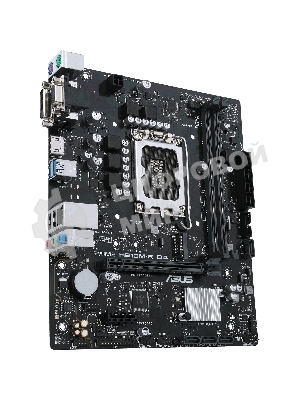 Материнская плата ASUS PRIME H610M-R D4-SI, LGA 1700, Intel H610, 2xDDR4, 4xSATA, 1xM.2 PCIe 3.0 x4, 1xPCIe 4.0 x16, 1xPCIe x1, 1xHDMI, 1xDVI, 1xVGA, 2xUSB-A 2.0, 2xUSB-A 3.2 Gen 1, 1x 1Gb LAN, 3x3.5 мм, 7.1, mATX