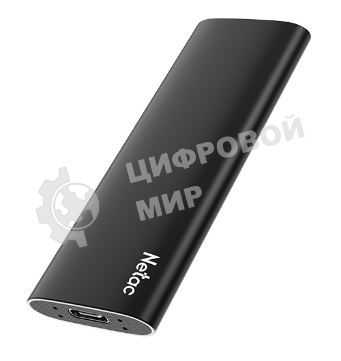 Внешний SSD Netac Z SLIM, 2TB, USB 3.2 Gen 2 Type-C, R/W 550/480, черный