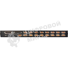 Переключатель KVM ATEN CS1716A-AT-G 16-port, USB, rackmountable, в компл. кабели 2x1.8м