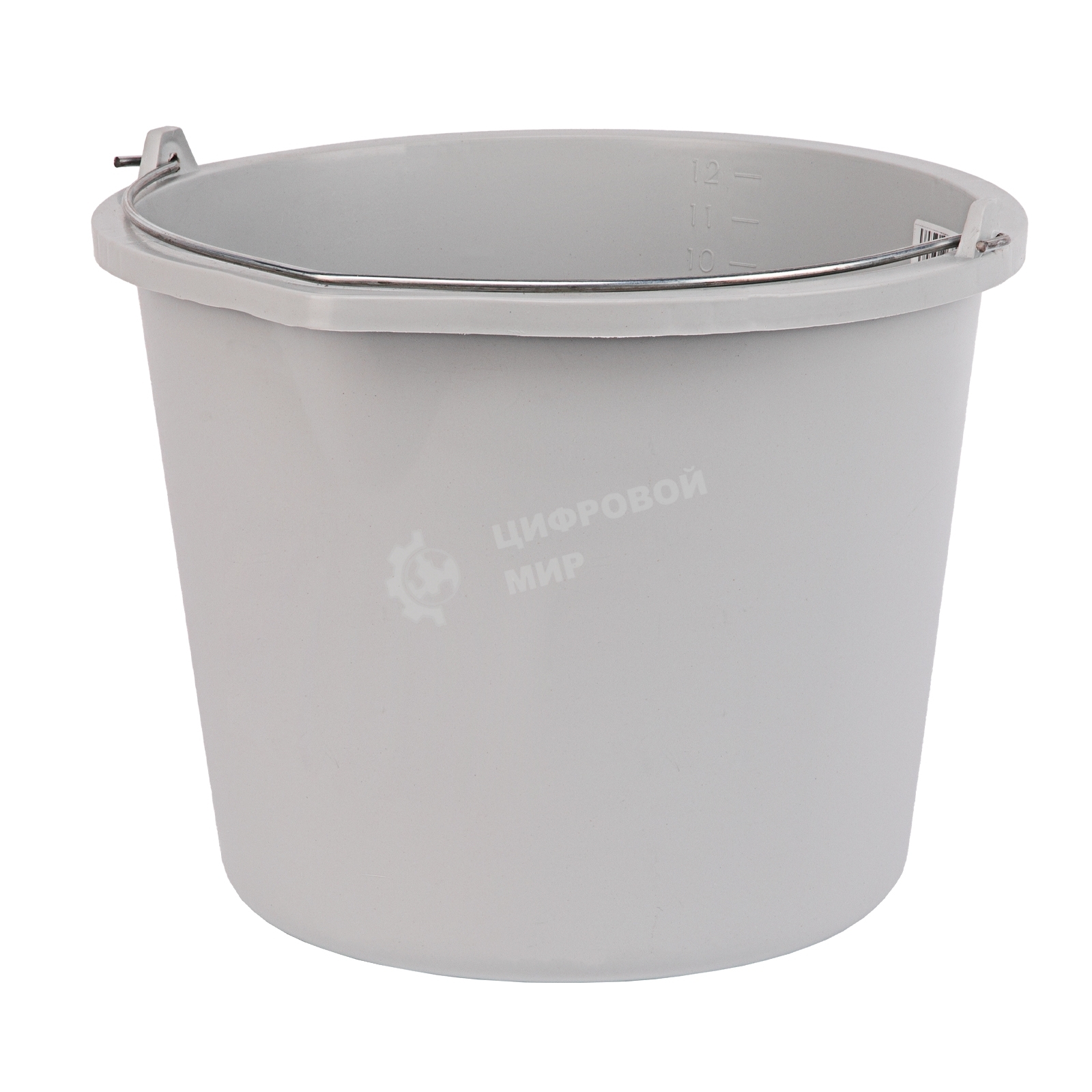 Ведро строительное Matrix пластмассовое 12 л, усиленное
