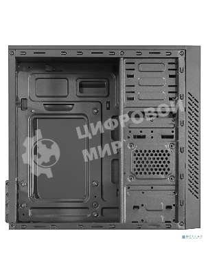 Компьютерный корпус Ginzzu D350 2хUSB 2.0,AU RGb w/o PSU