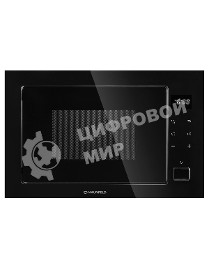 Микроволновая печь встраиваемая Maunfeld MBMO925SGb11 черный, 25 л, 1000 Вт, переключатели - сенсор