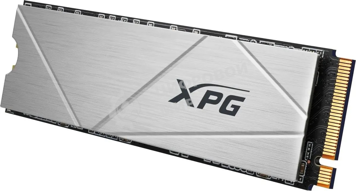 Накопитель SSD ADATA XPG GAMMIX S60, 1Tb, PCIe 4.0 x4, M.2 2280, NVMe, R/W 5000/3200, с радиатором