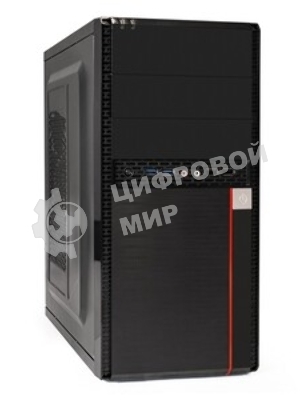 Компьютерный корпус Minitower ExeGate MA-371X-UNS450 (mATX, БП UNS450 с вент. 12см, 2*USB+2*USB 3.0, аудио, черный)