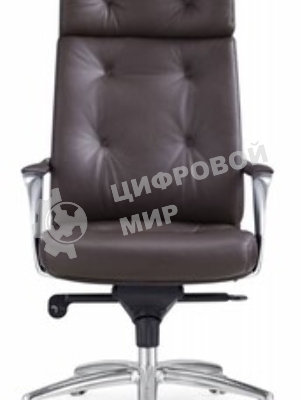 Кресло Бюрократ DAO/BROWN коричневый, кожа