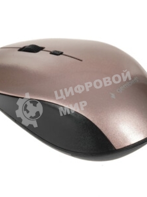 Мышь беспроводная Gembird MUSW-250-3 розовый, 1600 dpi, радиоканал, USB, кнопки - 4