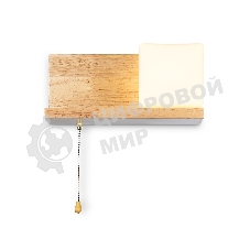 Светильник Ambrella light TR83123 LW/FR светлое дерево/белый матовый E27 max 40W 300*140*140