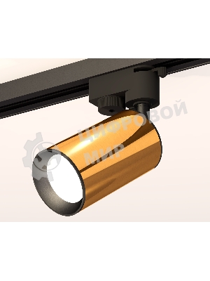 Светильник Ambrella light XT6327010 PYG/SBK золото желтое полированное/черный песок MR16 GU5.3 (A2521, C6327, N6102)