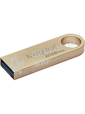 Флешка USB Kingston DataTraveler SE9 G3 (DTSE9G3/256Gb), 256Gb, USB 3.2 Gen 1, R/W 220/100, золотистый