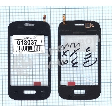 Сенсорное стекло (тачскрин) для Samsung Galaxy Pocket 2 SM-G110 черное