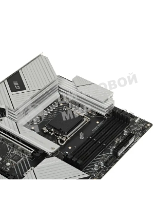 Материнская плата MSI PRO Z790-A MAX WIFI, LGA 1700, Intel Z790, 4xDDR5, 6xSATA, 4xM.2, 1xPCI-E 5.0 x16, 1xPCI-E 4.0 x16, 1xPCI-E 3.0 x16, 1xPCI-E x1, 1xHDMI, 1xDP, 1x2.5Gb LAN, 2xUSB-A 2.0, 2xUSB-A 3.2 Gen 1, 3xUSB-A 3.2 Gen 2, 1xUSB-C 3.2 Gen 2x2, 5x3.5мм, TOSLINK, 7.1, ATX