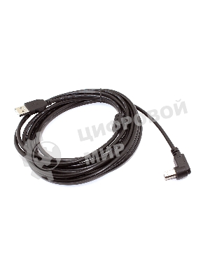 Кабель USB 2.0 на USB-B угол вверх 5 м