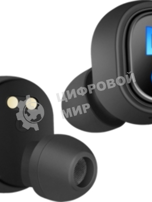 Наушники TWS Defender Twins 639 черный, внутриканальные, Bluetooth, до 4 ч
