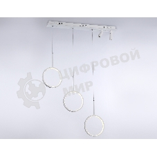 Светильник Ambrella light FL5277/3+2 WH белый 59W 3000K/4200K/6400K+4200K 800*200*1200 (ПДУ ИК)