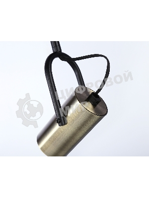 Светильник Ambrella light TA13192 BK/SB черный/бронза GU10 max 12W D55*L100*H200