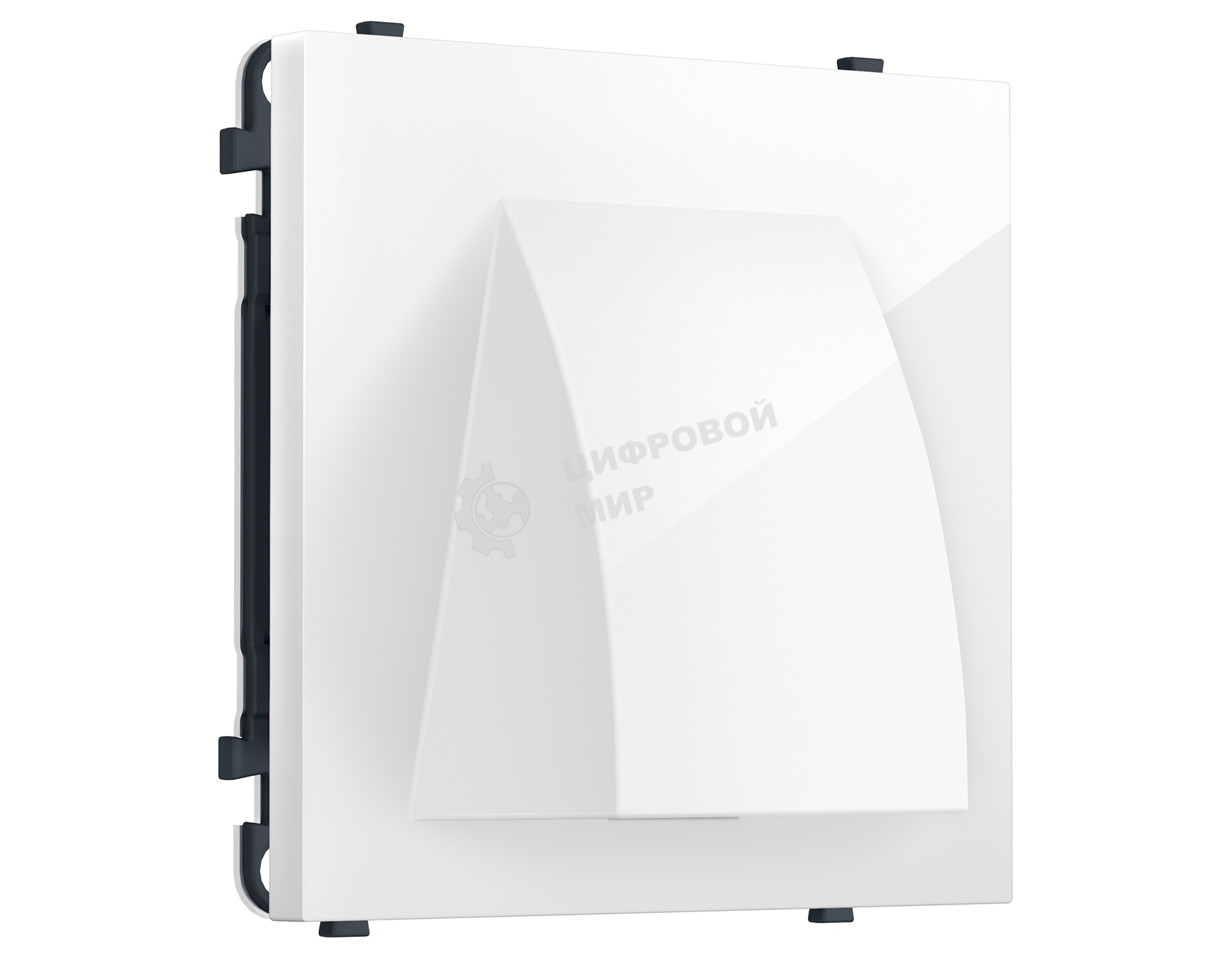 MS115810 Комплект вывода кабеля с фикатором SIGMA Белый глянец QUANT PRO (SP1158, PR238)