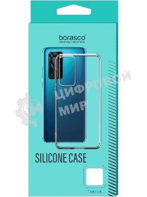 Чехол (клип-кейс) BoraSCO Silicone Case для Samsung Galaxy A02 прозрачный