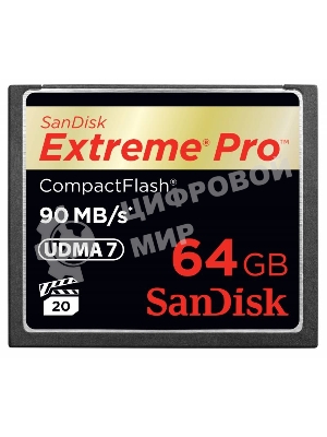 Флеш карта CF 64Gb Sandisk SDCFXPS-064G-X46