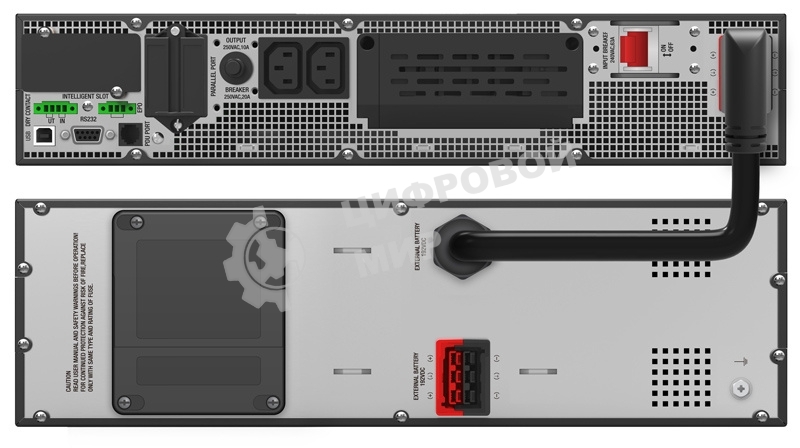 Источник бесперебойного питания Ippon Innova RT II 6000 6000Вт 6000ВА черный