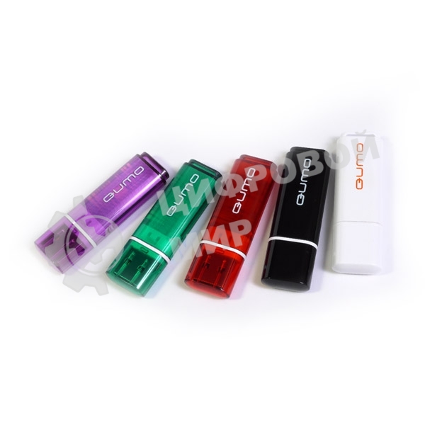 Флешка USB 2.0 QUMO 16Gb Optiva 01 зеленый QM16GUD-OP1-green