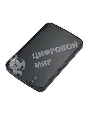 Внешний корпус для HDD/SSD AgeStar 3UB2A12 SATA пластик/алюминий черный 2.5