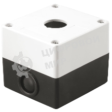 Корпус КП101 для кнопок 1место белый IEK BKP10-1-K01