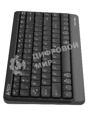 Клавиатура беспроводная A4Tech Fstyler FBK11, USB, Bluetooth/Радиоканал, черный/серый