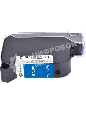 Картридж струйный G&G GA-001Y желтый (42мл) для G&G GG-HH1001