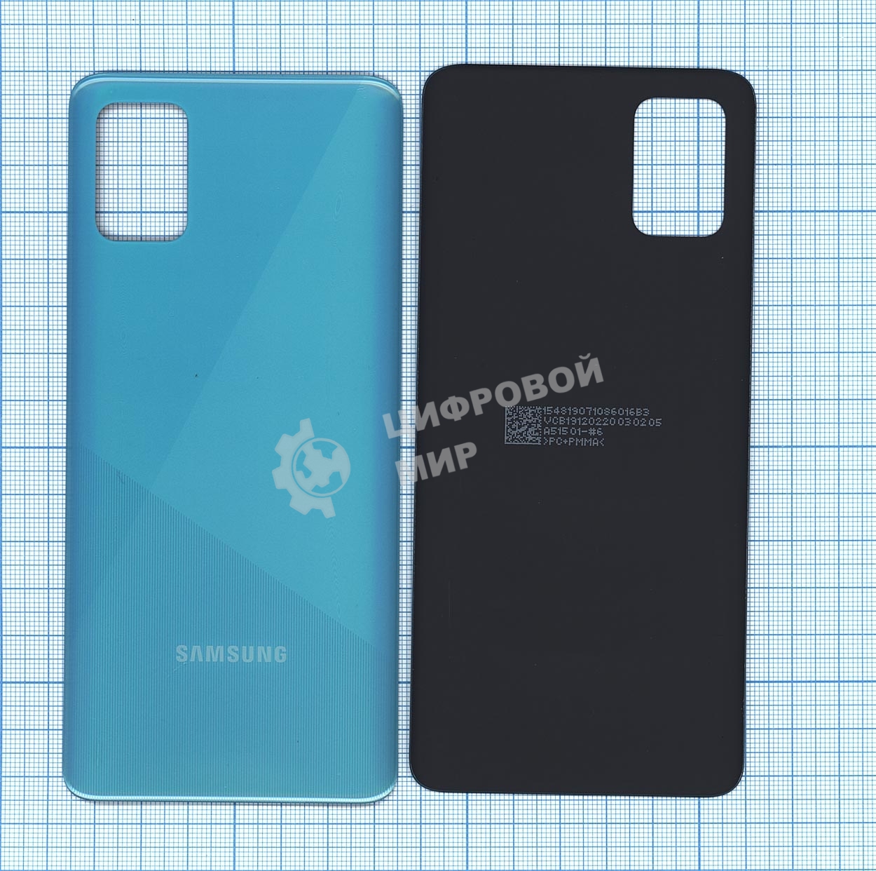 Задняя крышка для Samsung A515F Galaxy A51 (2019) синий