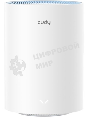 Бесшовный Mesh роутер Cudy M1200(3-Pack) AC1200 10/100BASE-TX белый (упак.:3шт)