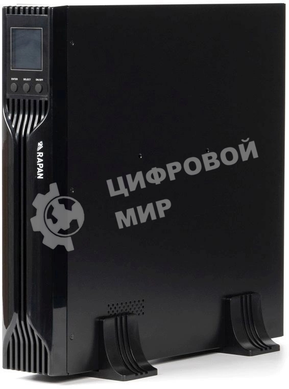 Источник бесперебойного питания Бастион RAPAN-UPS 3000-RACK-IN-4X9 Line-interactive, 3000ВА/2100Вт, USB, 2х EURO, АКБ 4x 9Ah, подкл АКБ блоков (8938)