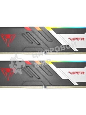 Оперативная память Patriot Viper Venom, DDR5, 32GB (2x16GB), 5600MHz, CL36, DIMM, с радиаторами, RGB, черный