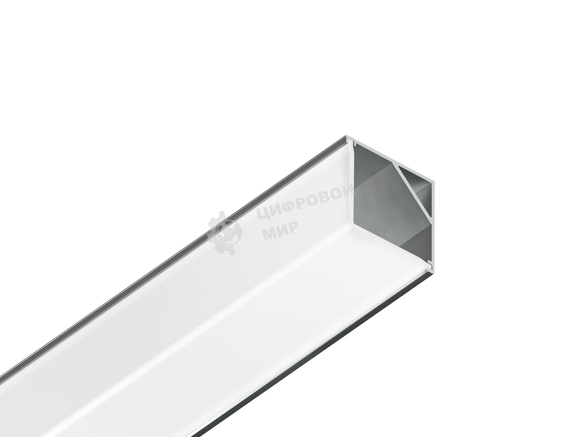 Алюминиевый профиль Ambrella light GP2150AL серебро 2000*15.7*15.7