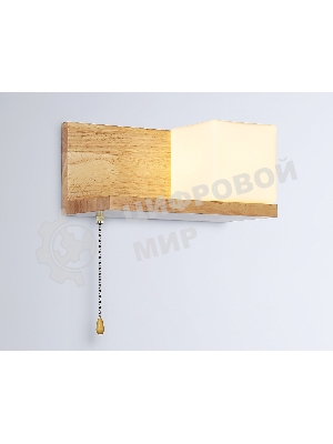 Светильник Ambrella light TR83123 LW/FR светлое дерево/белый матовый E27 max 40W 300*140*140