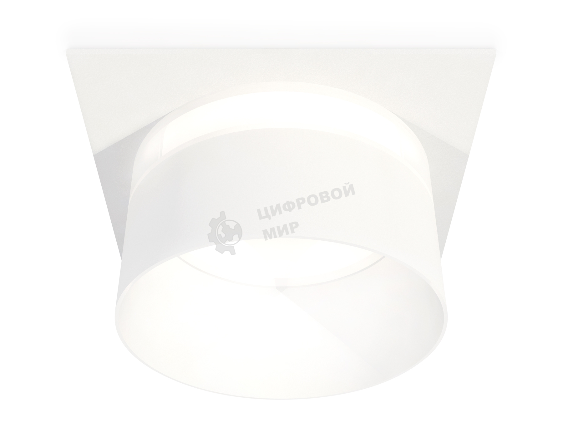 Комплект встраиваемого светильника Ambrella light XC8061016 SWH/FR белый песок/белый матовый GX53 (C8061, N8402)