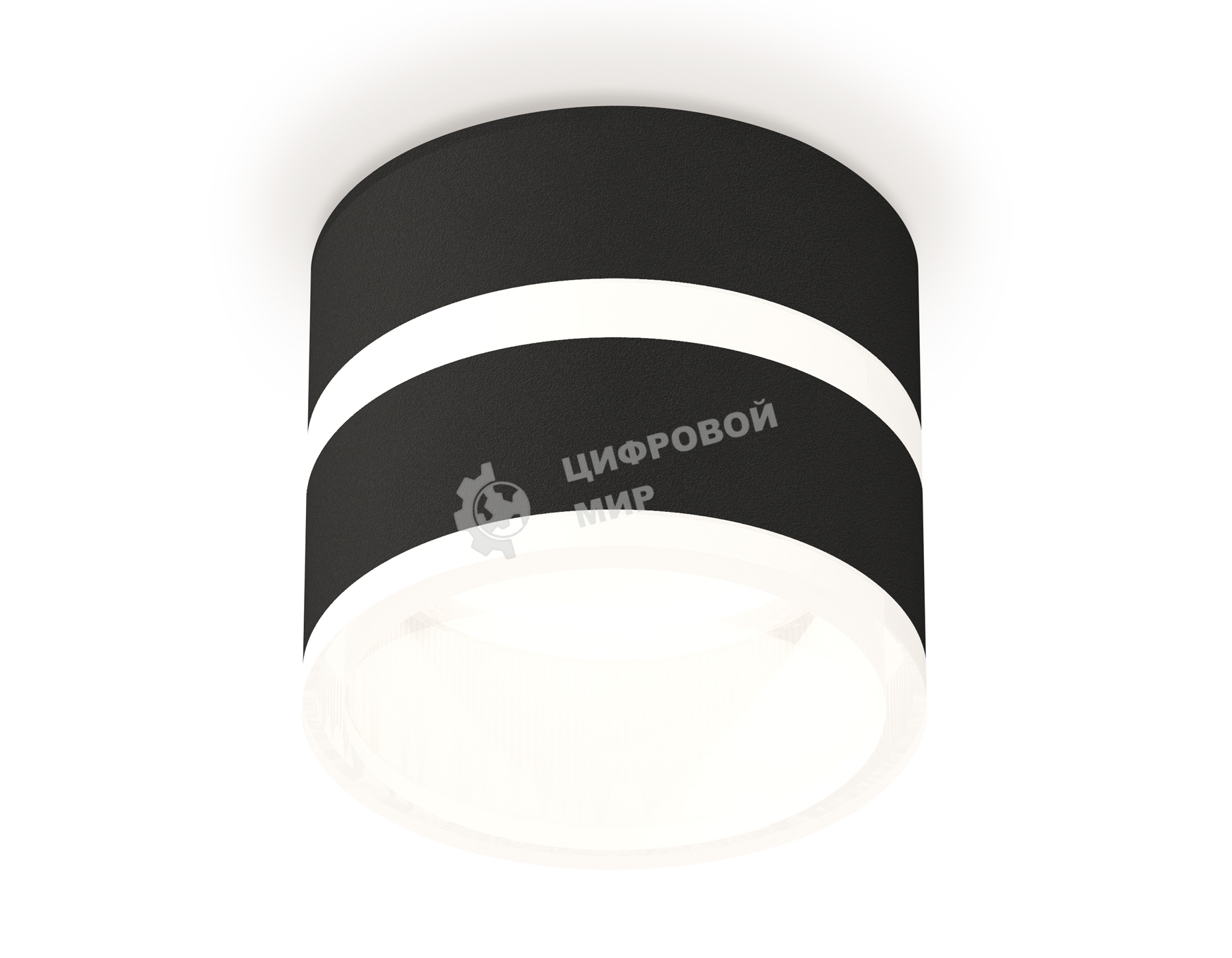 Светильник Ambrella Light XS8102019 SBK/FR черный песок/белый матовый GX53 (C8102, N8445)
