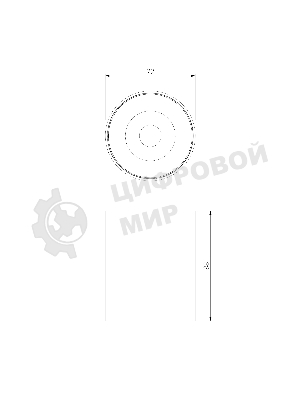 25116/LED 12W 4000K / Светильник потолочный светодиодный / титан