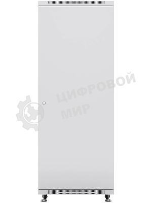 Шкаф телекоммуникационный напольный Cabeus, IP20, 42U, 2055х800х800 мм (ВхШхГ), дверь: стекло, разборный, цвет: серый