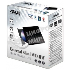 Оптический привод внешний DVD-RW Asus SDRW-08D2S-U белый USB внешний RTL