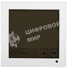 Терморегулятор сенсорный с автоматическим программированием Rexant, R200W, белый