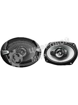 Колонки автомобильные JVC CS-DR693 500Вт 86дБ 4Ом 15x23см (6x9дюйм) (ком.:2кол.) коаксиальные трехполосные