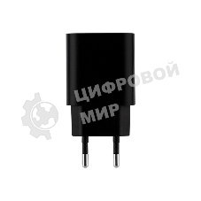 Сетевое зарядное устройство Rexant USB + Type-C, 5V, 2.4 A, черный