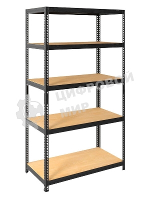 Стеллаж Практик SBL 180KD пол.:5 разборная 1803x1200x450мм антрацит (S24499375509)