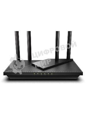 Роутер беспроводной TP-Link Archer AX55 AX3000 10/100/1000BASE-TX черный