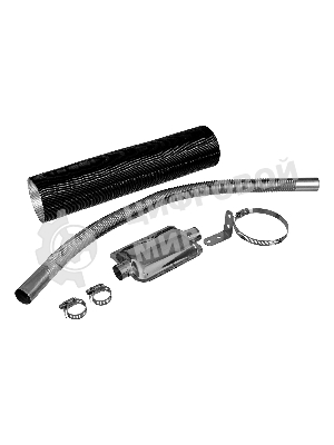 Дизельная тепловая портативная пушка Denzel Flame-5, 5кВт, 300м3/ч, непр.наг., циф. терм.